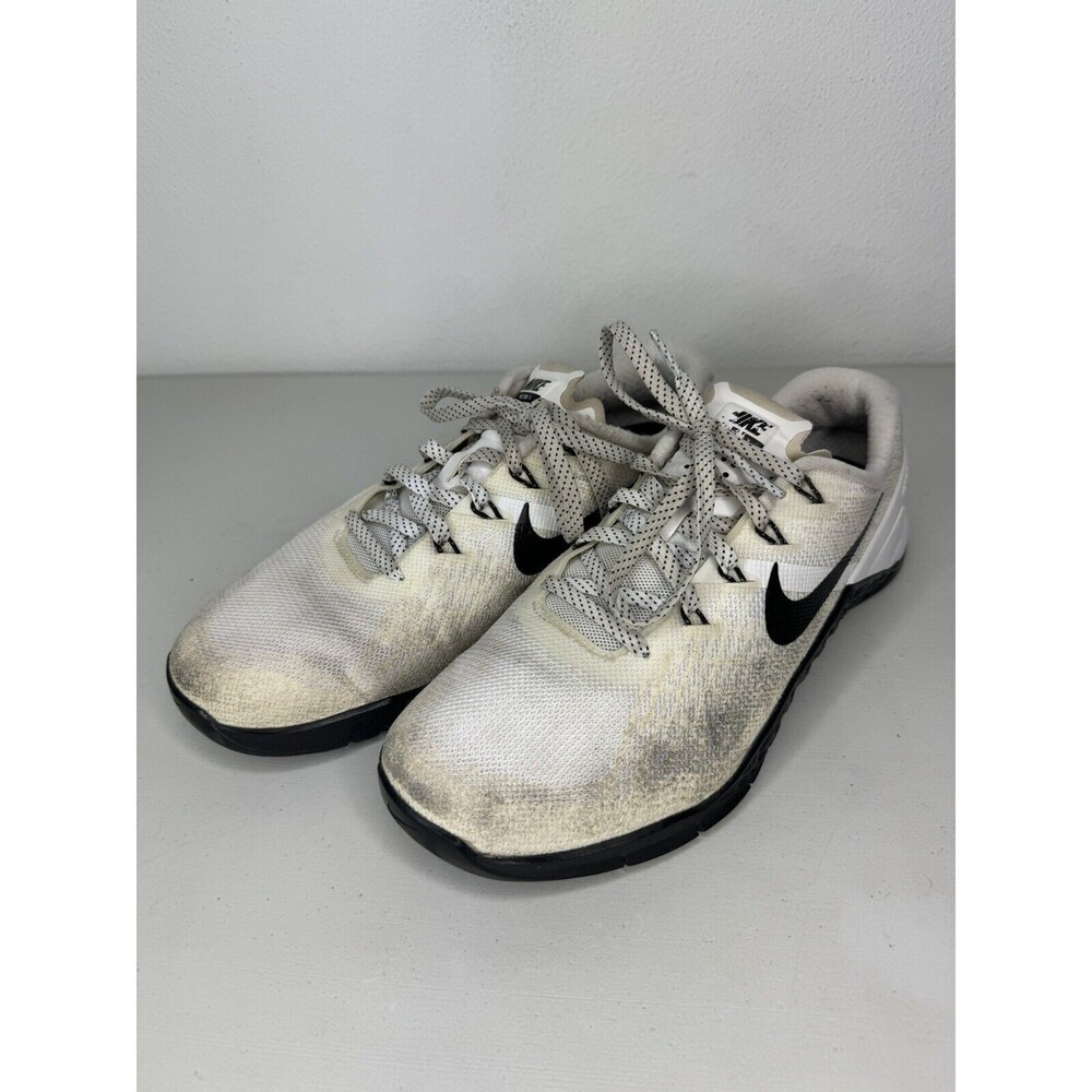 Nike Womens Shoes Size 7.5 Metcon 3 Athletic Training Lifting Sneakers White
